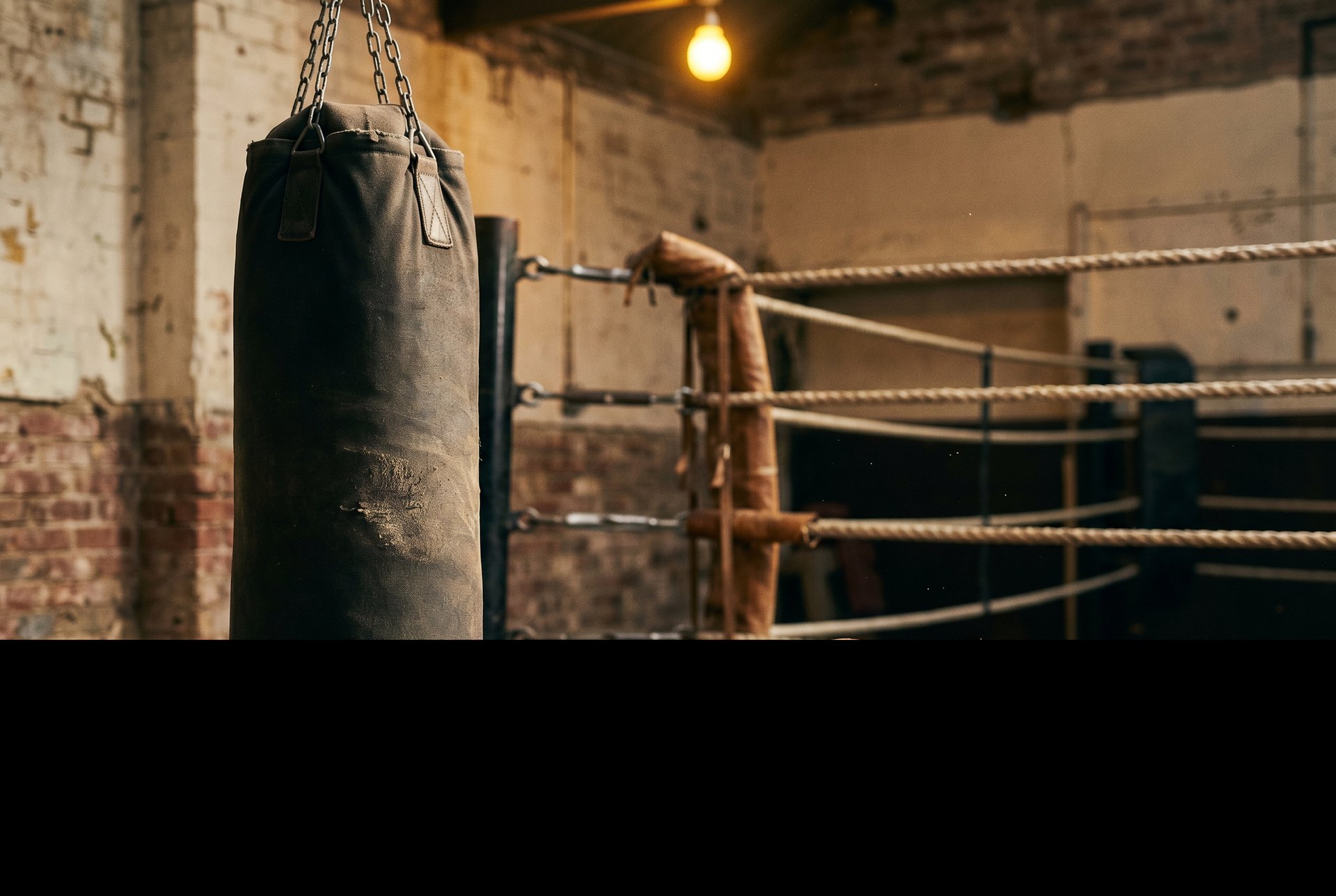 Boxing gloves and bag